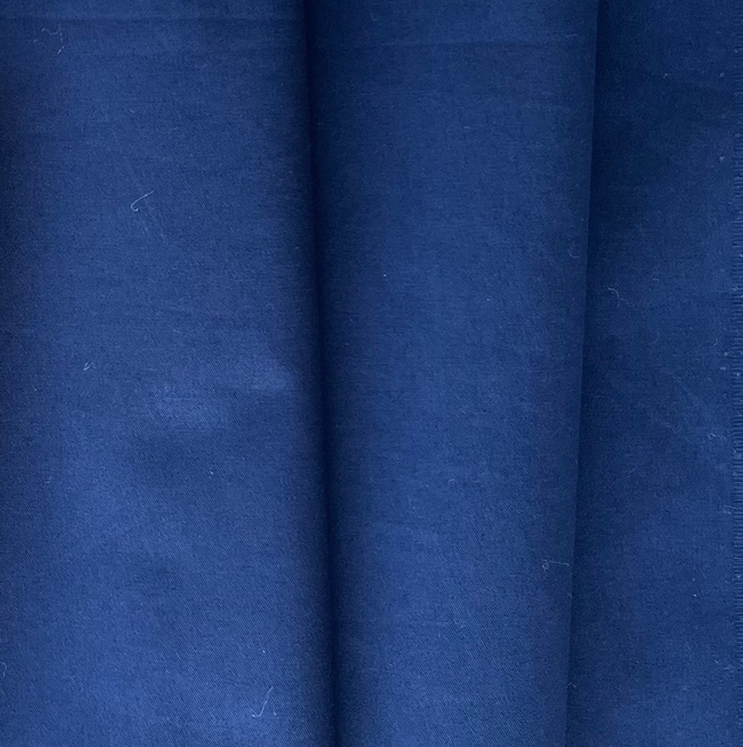 Blueberry Slush Stretch Cotton Twill (Made in Italy)