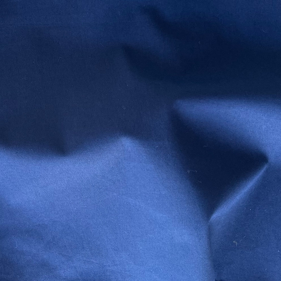 Blueberry Slush Stretch Cotton Twill (Made in Italy)