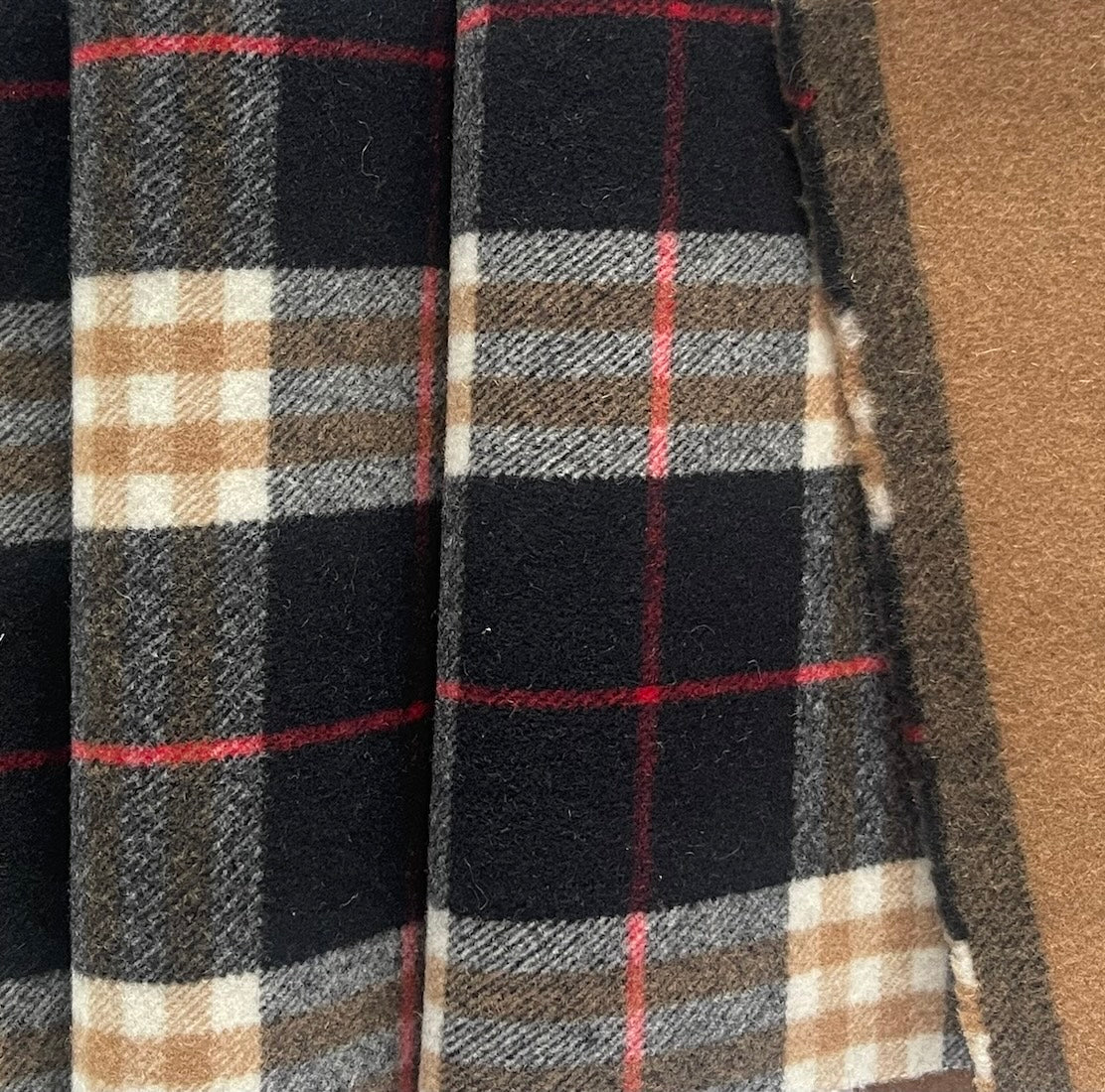 ジャケット・アウター COLOMBO cashmere tailored jacket grunge CHARCOAL PATCHWORK BOMBER JACKET