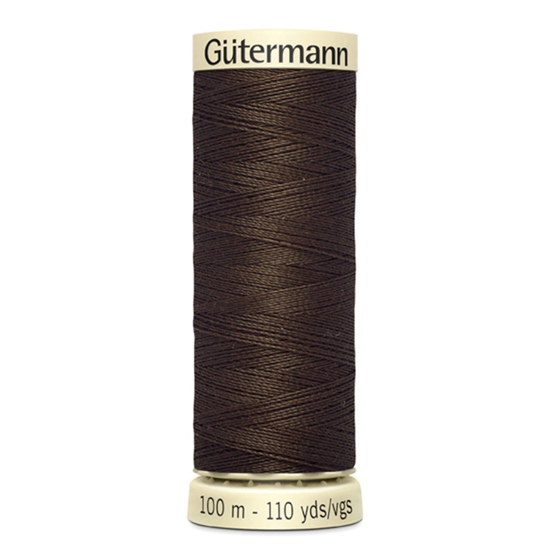 595 Chestnut  - Gutermann Sew-All Polyester Thread