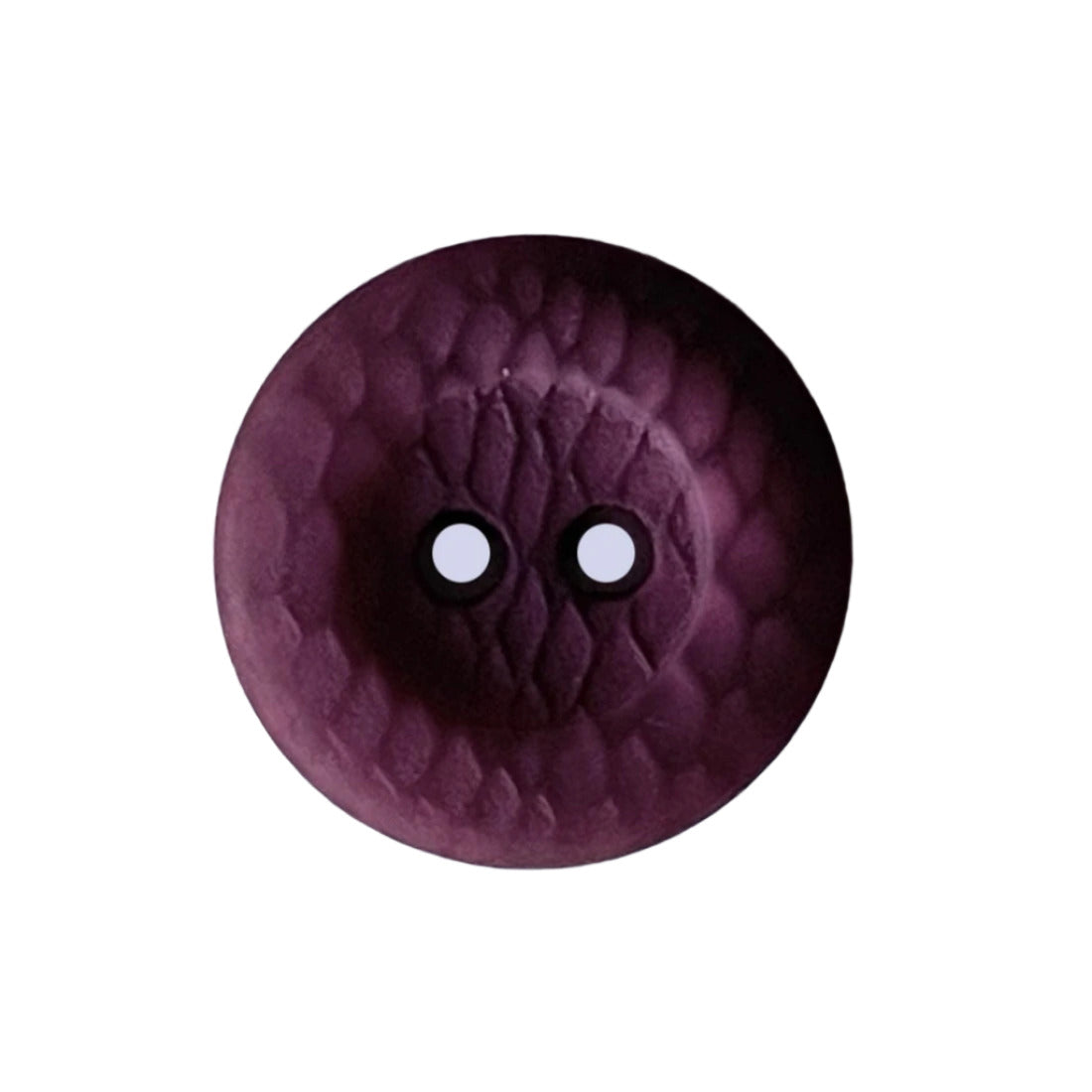 Raspberry Textured 2-Hole Plastic Button (Made in Switzerland) – Britex ...