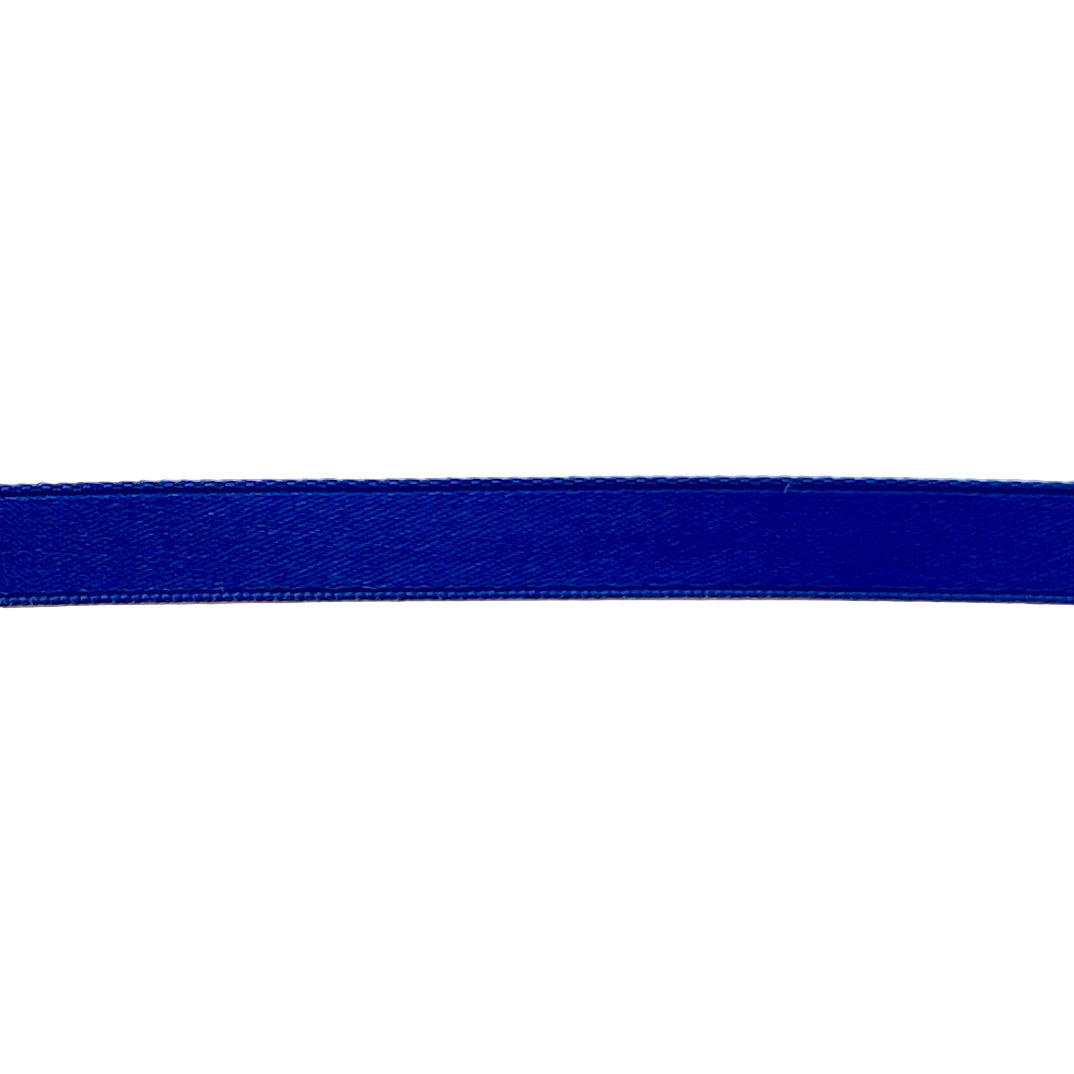 3/8" Chiffon Cobalt Heavier Double-Faced Satin Ribbon (Made in Japan)