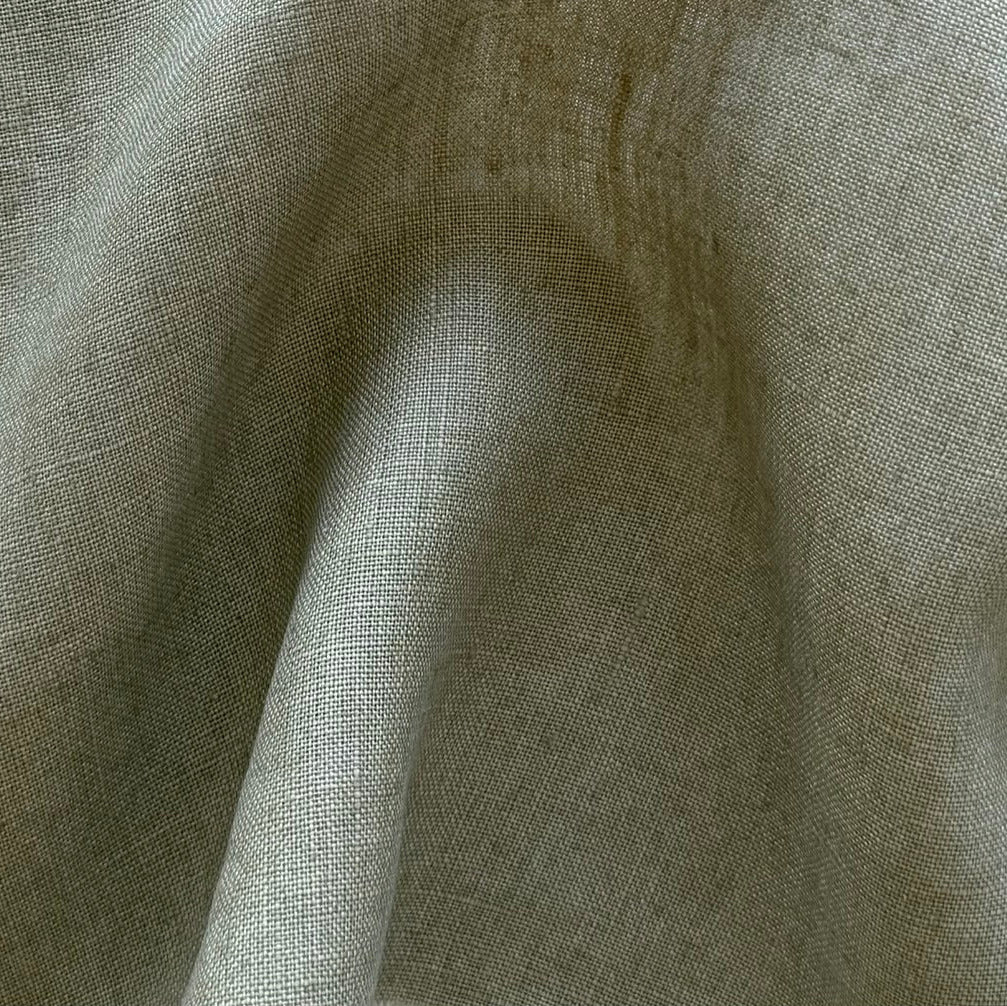High-End Lighter-Weight Flax Colored Linen (Made in Italy)