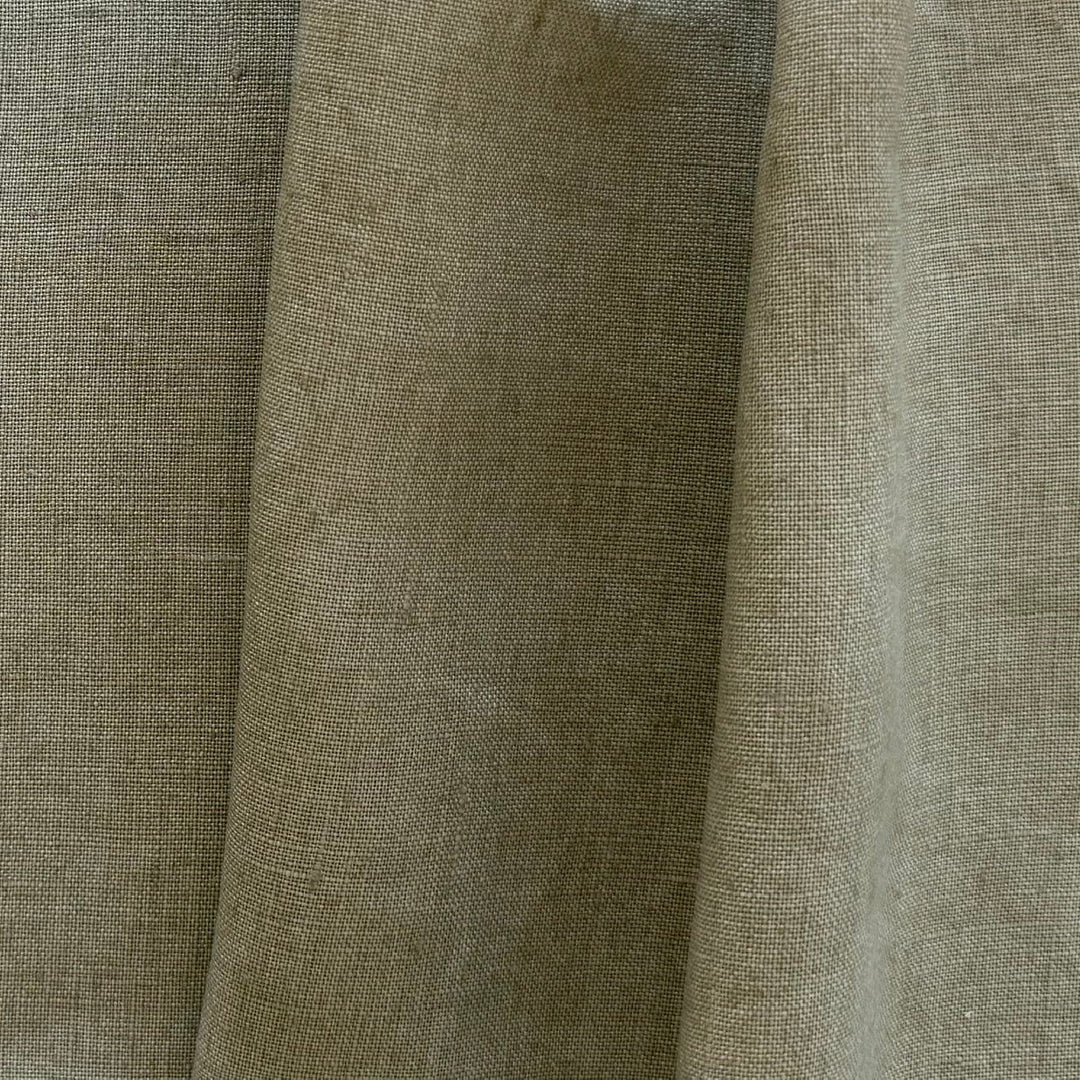 High-End Lighter-Weight Flax Colored Linen (Made in Italy)