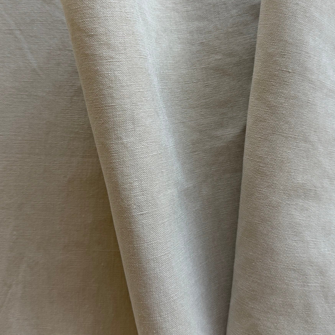 Lighter-Weight Khaki Linen (Made in Italy)