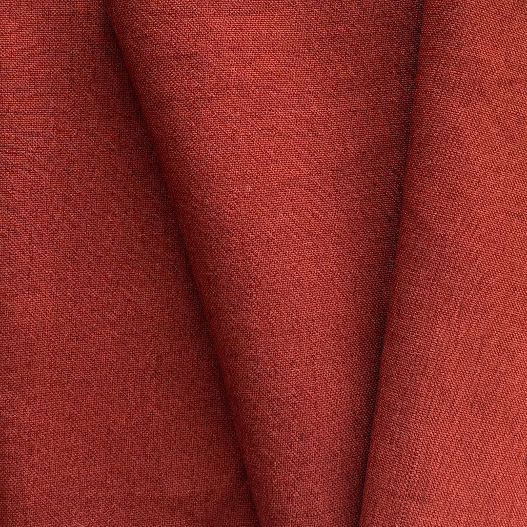 Mid-Weight Vintage Rust Linen (Made in Italy)