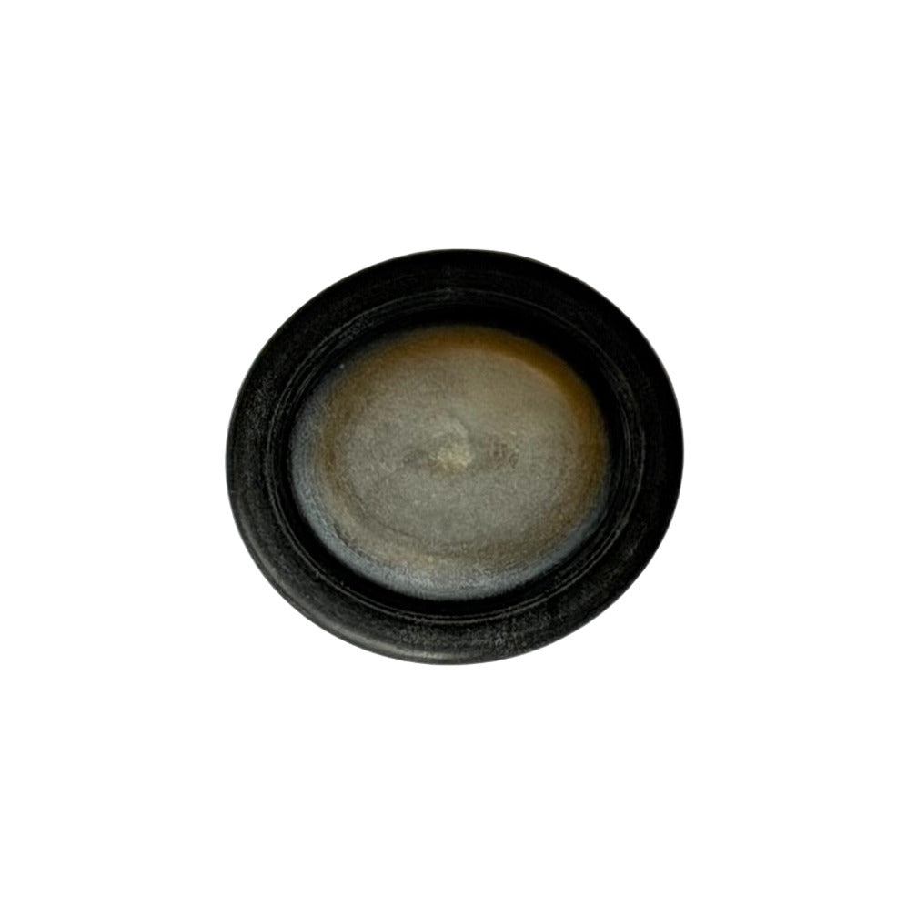 Oval Mock Agate Plastic Button (Made in Italy)