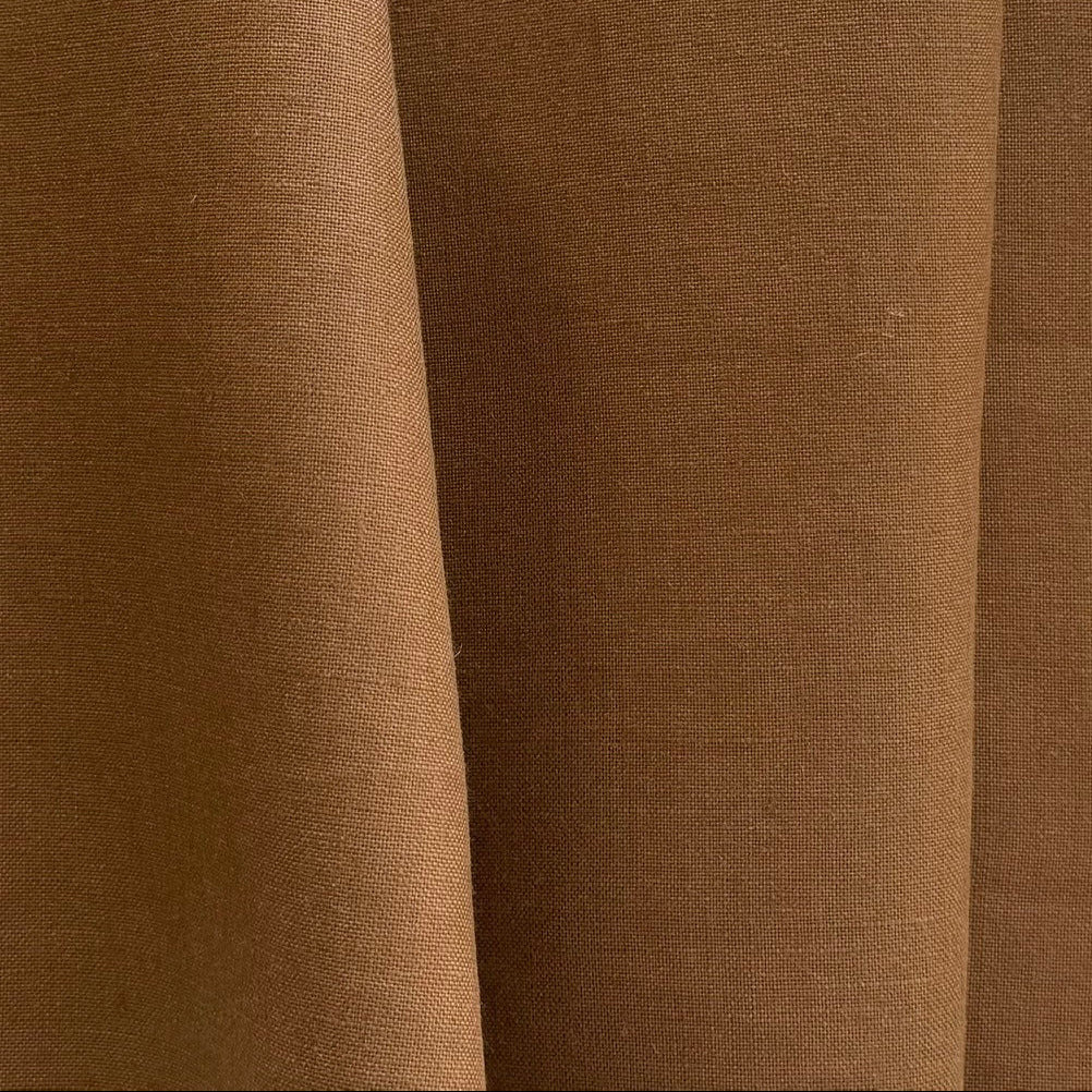 Mid-Weight Russet Linen (Made in Italy)