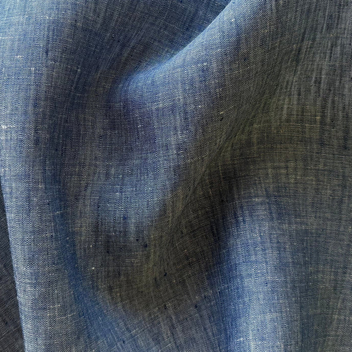 Mid-Weight Denim Cross-Woven Linen & Cotton (Made in Italy)