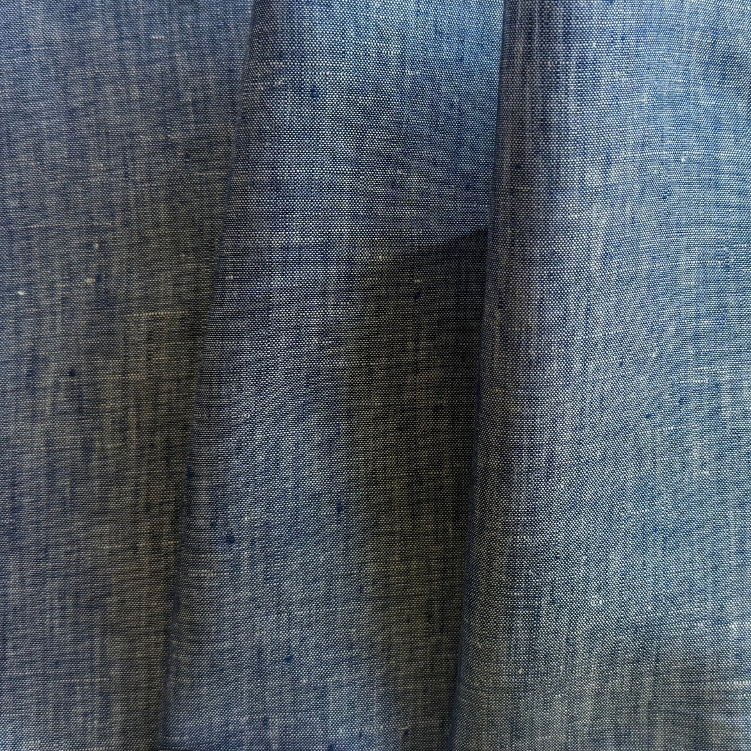 Mid-Weight Denim Cross-Woven Linen & Cotton (Made in Italy)