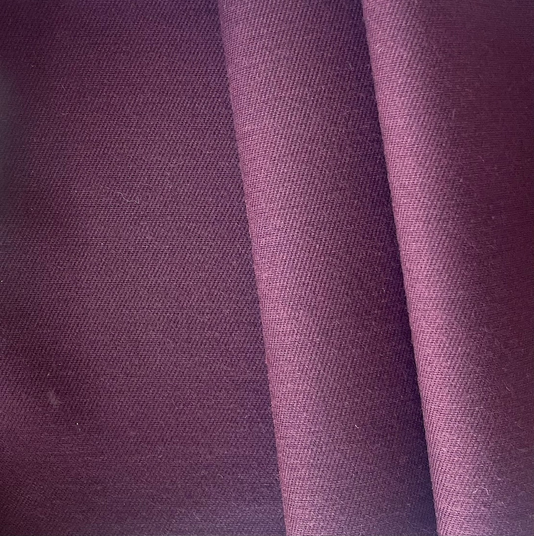 Herno Bordeaux Water Resistant Virgin Wool Blend Twill (Made in Italy)