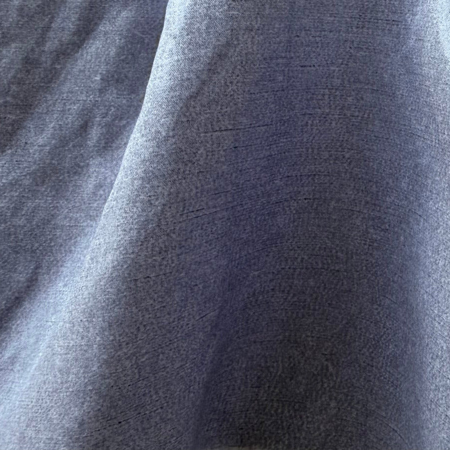 Light to Mid-Weight Lavender Stone Metallic Linen & Cotton (Made in Italy)