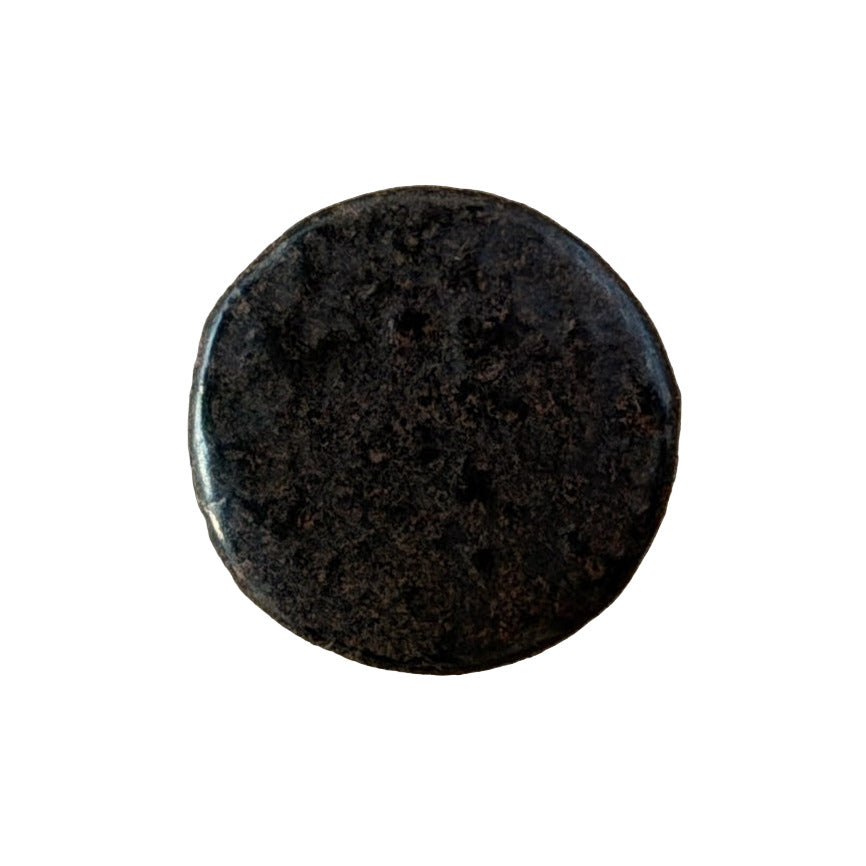 Hammered Deep Copper Metal Button (Made in Germany)