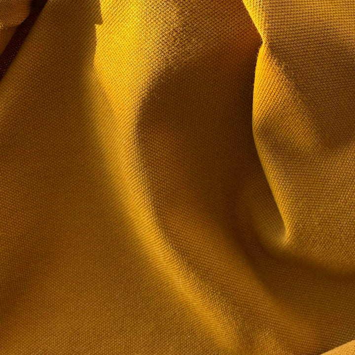 Spiced Curry Cotton Knit Jersey Pique (Made in Italy)
