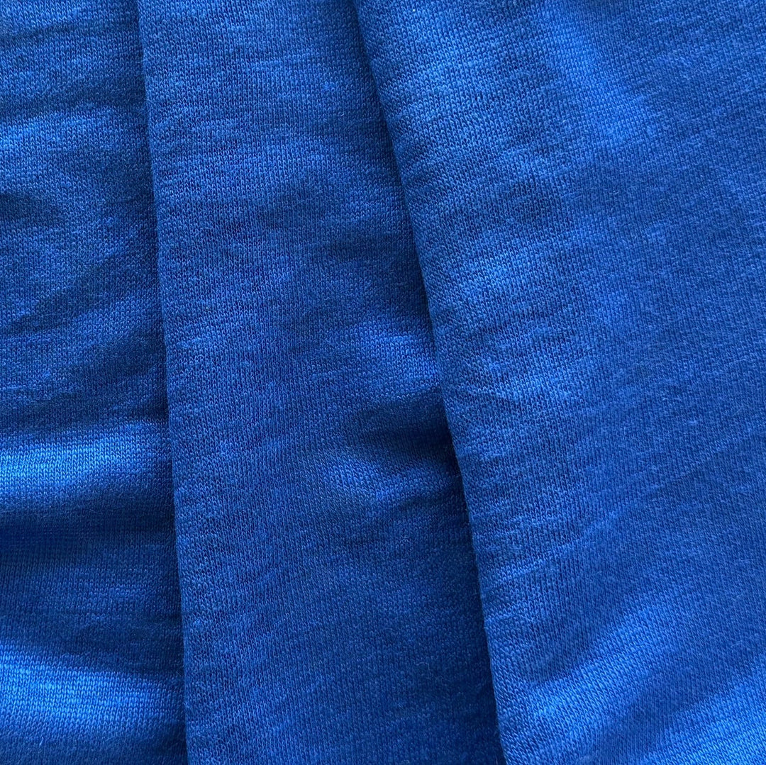 Loro Piana Light-Weight Brilliant Cobalt Blue Blue Linen Knit (Made in Italy)
