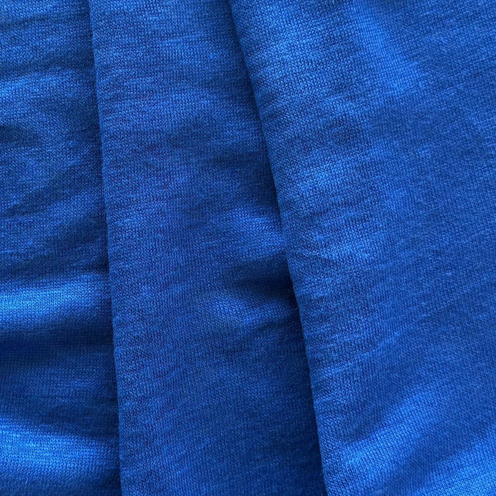 Loro Piana Light-Weight Brilliant Cobalt Blue Blue Linen Knit (Made in Italy)