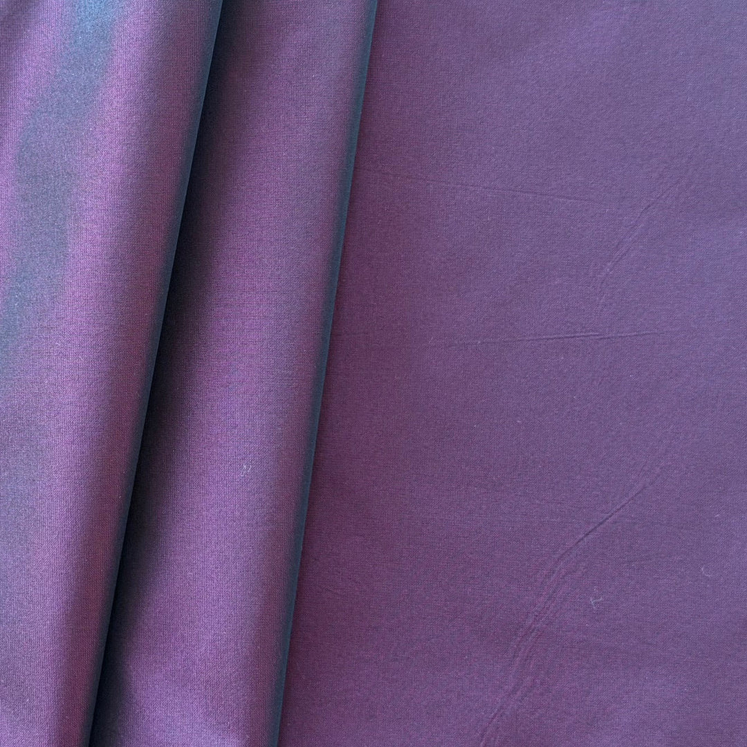Scrumptious Iridescent Fuchsia Polyester Taffeta (Made in Italy)