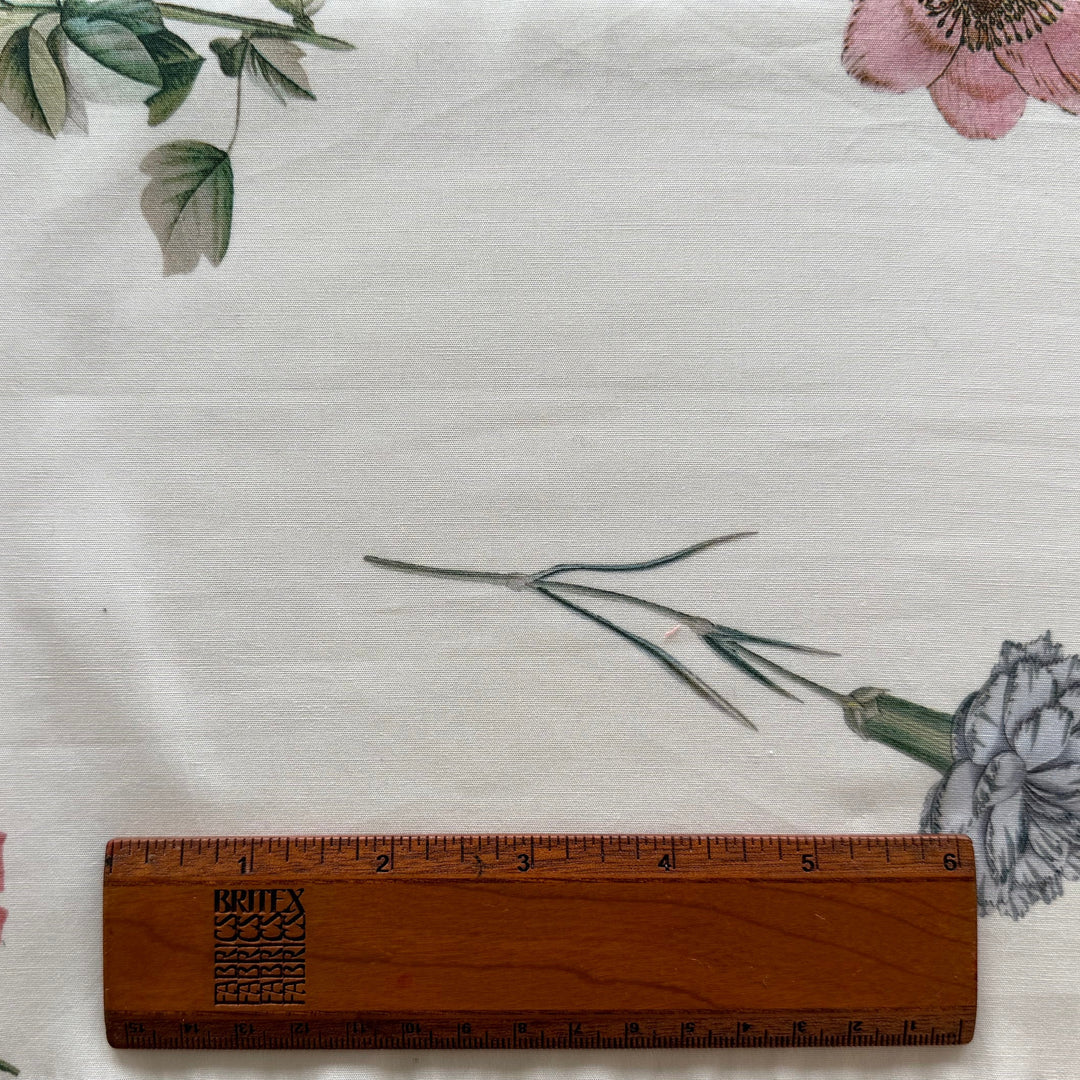 Giambattista Valli Delicate Posies Cotton Lawn (Made in Italy)