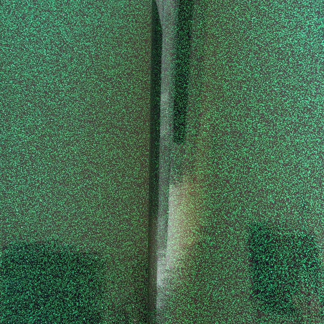 Stiffer Emerald Green Sparkly Vinyl (Made in USA)