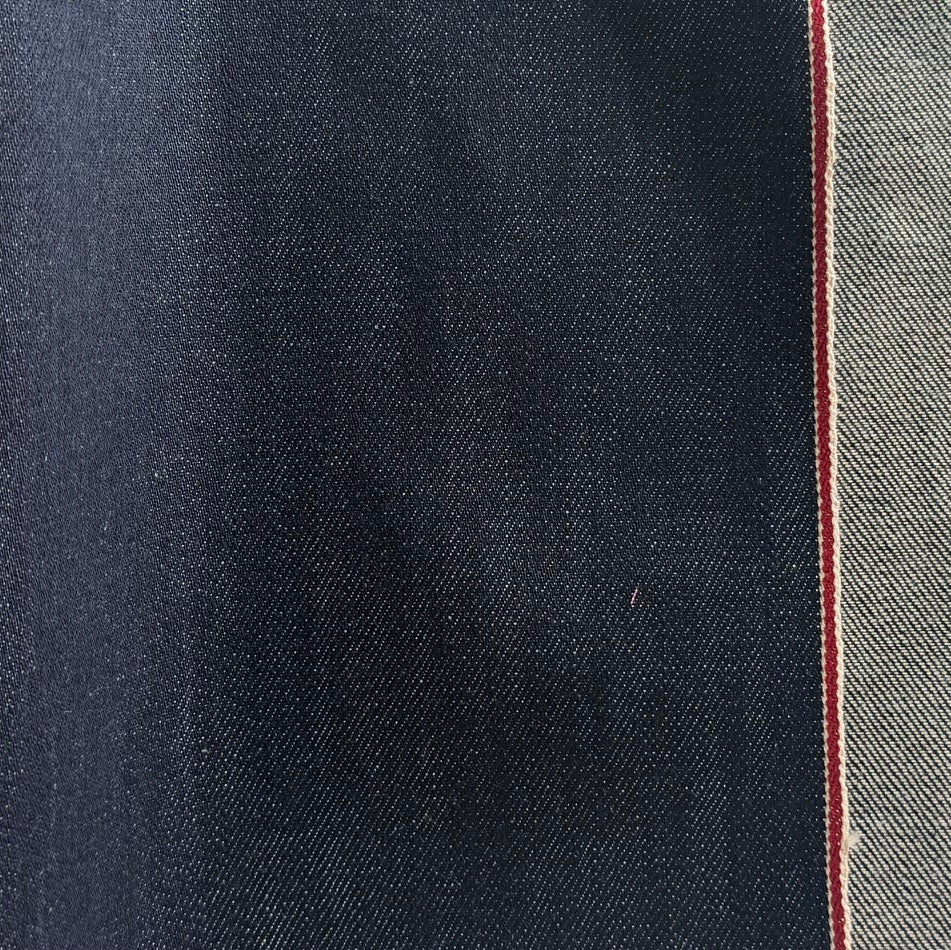 12 Oz Classic Navy Selvedged Cotton Denim (Made in Italy)