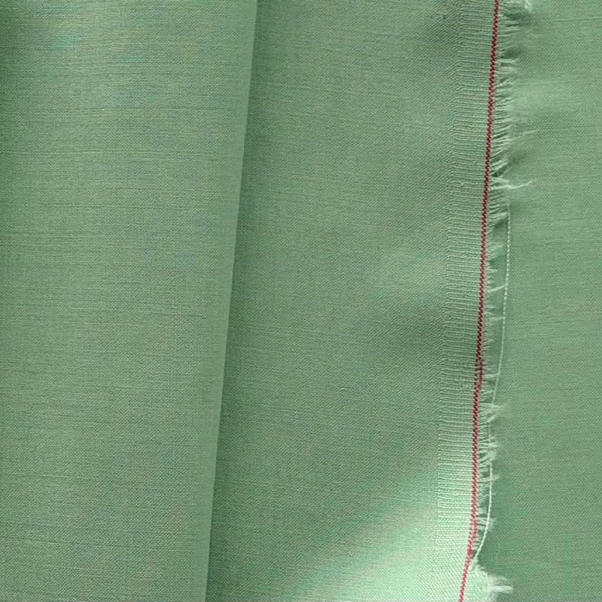 Lighter-Weight Spearmint Stretch Wool Suiting (Made in Italy)