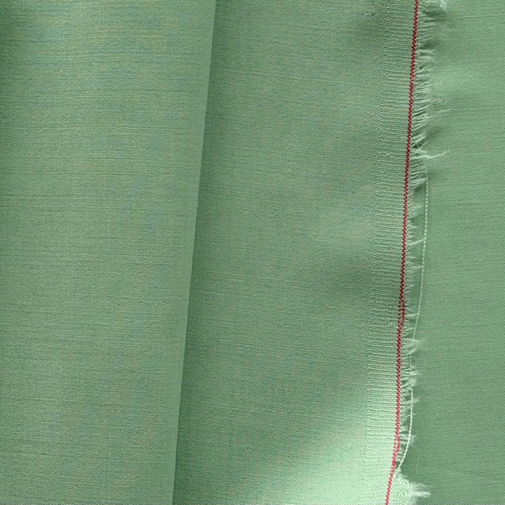 Lighter-Weight Spearmint Stretch Wool Suiting (Made in Italy)