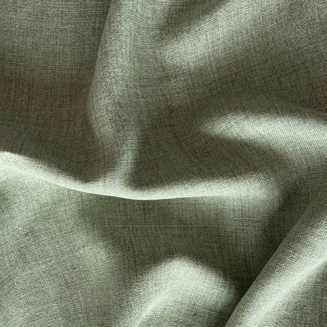 Heavier Mid-Weight Artichoke Rustic Linen (Made in India)