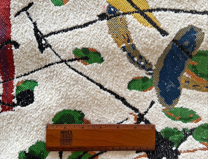De Kooning Was Here Embroidered Cotton Blend Bouclé (Made in Turkey)