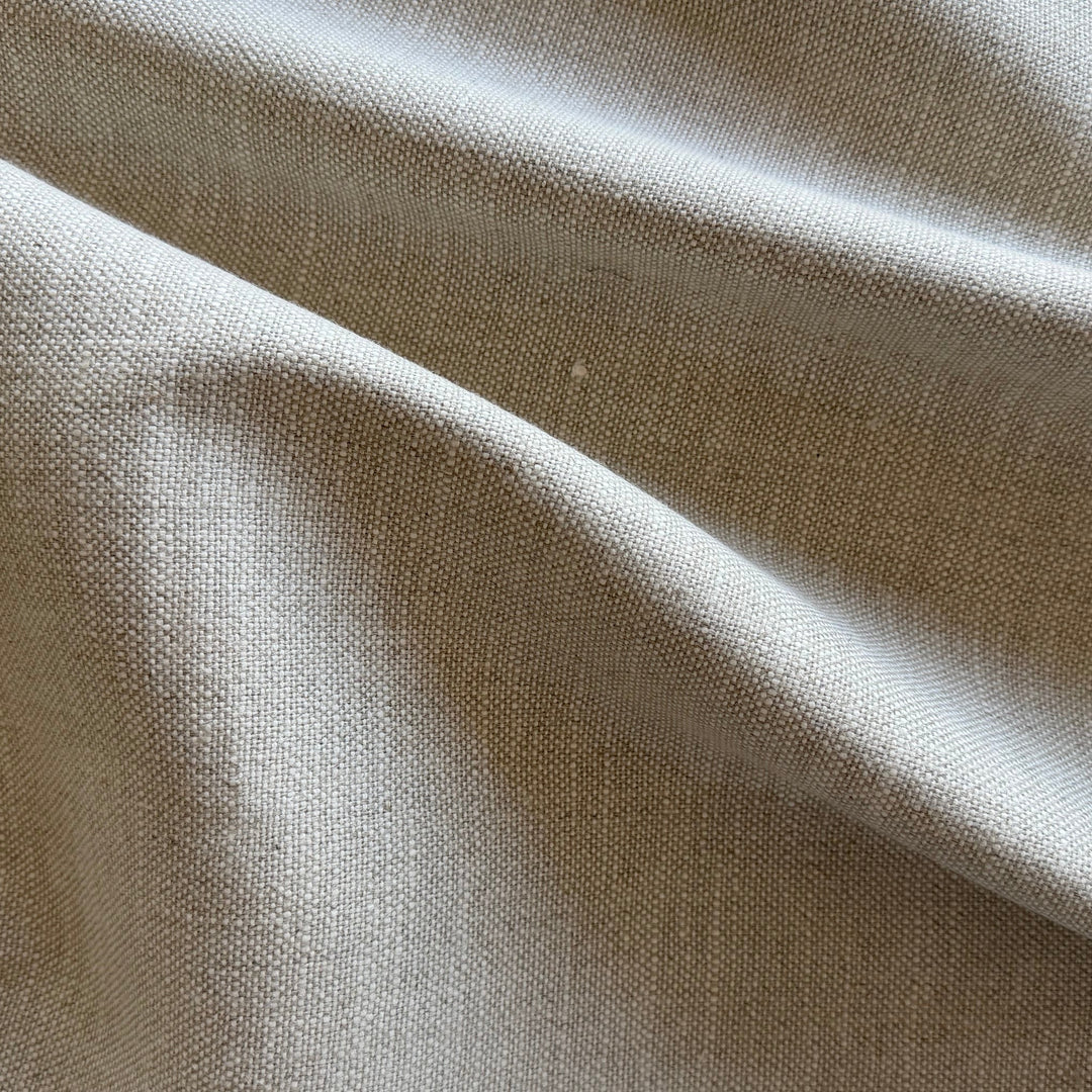 Substantial Oatmeal Tweedy Linen & Cotton Blend (Made in Brazil)