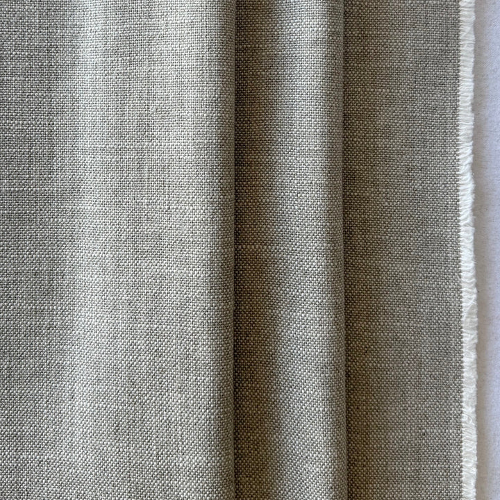 Substantial Flax Tweedy Linen & Cotton Blend (Made in Brazil)