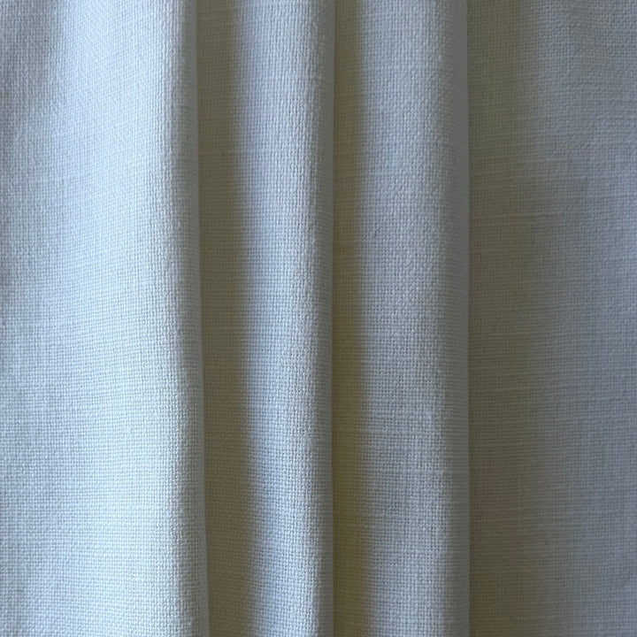 Substantial Bright White Tweedy Linen & Cotton Blend (Made in Brazil)