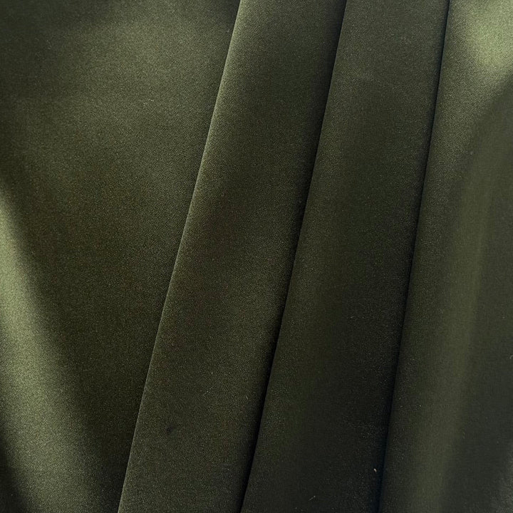 Piney Nighttime Stretch Silk Satin Charmeuse (Made in Italy)