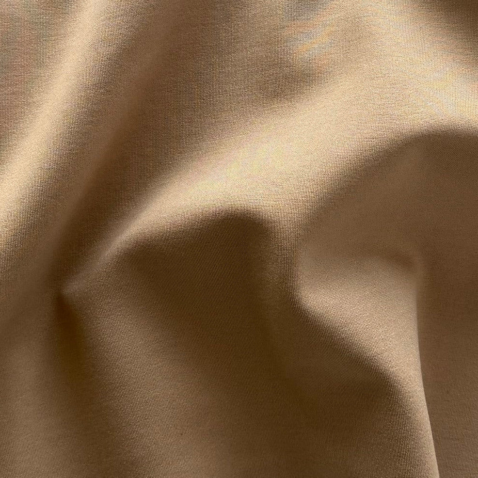 Mid-Weight High Quality Portobello Rayon Viscose Blend Ponte Double-Knit