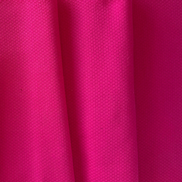 Stargazer Hot Pink Cotton Birds-Eye Piqué