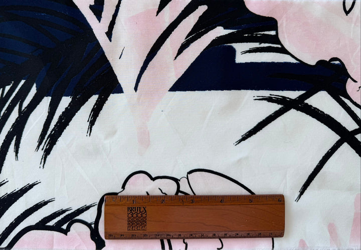 Airy Blush Storm Clouds Cotton Lawn (Made in Japan)