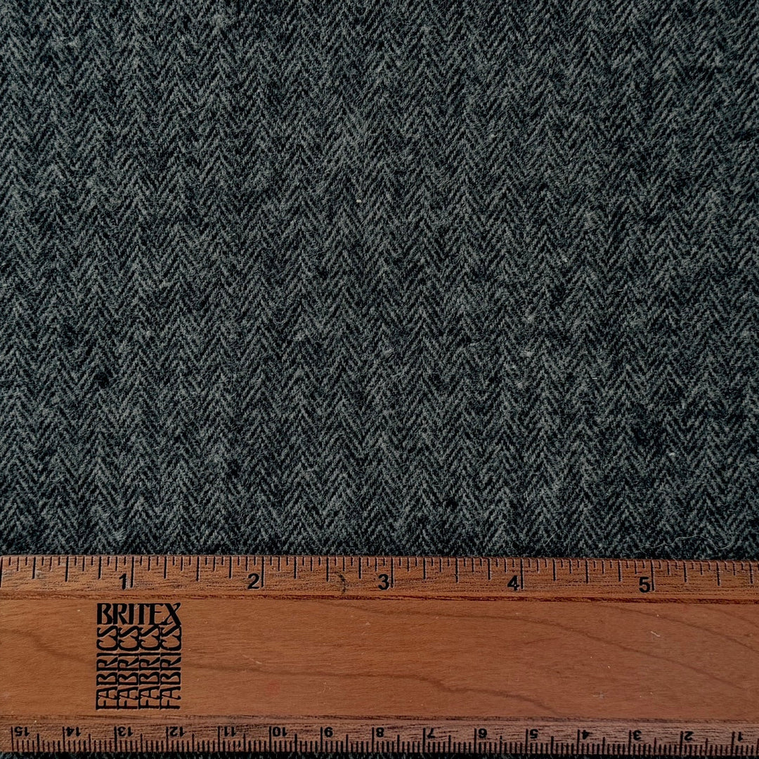 Storm & Fog Double-Sided Cotton Flannel (Made in Japan)