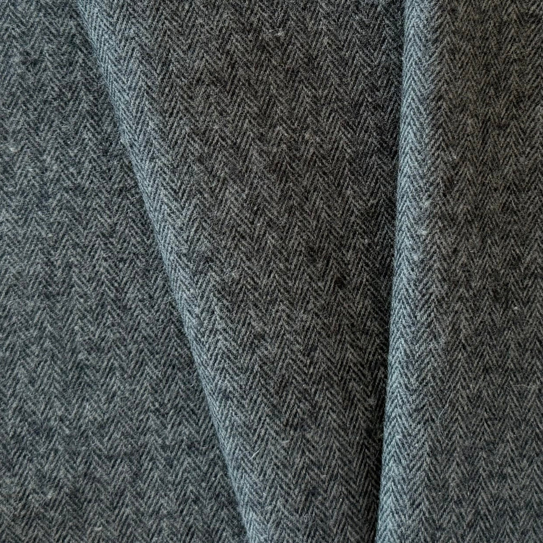 Storm & Fog Double-Sided Cotton Flannel (Made in Japan)