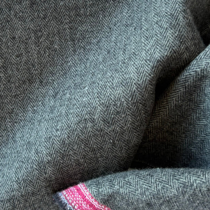 Storm & Fog Double-Sided Cotton Flannel (Made in Japan)