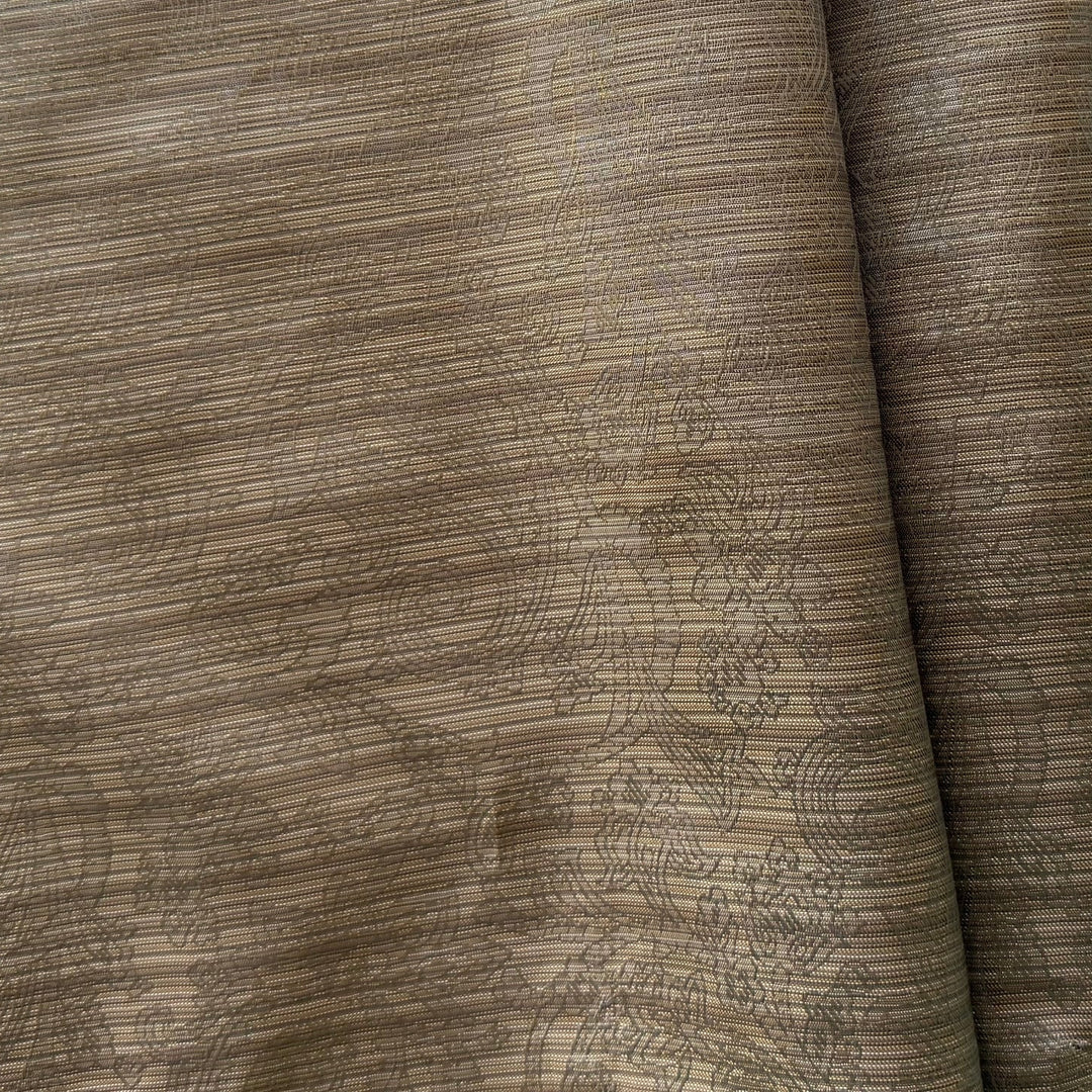 Lighter-Weight Paisley Ghost Striped Rayon & Cotton Lining