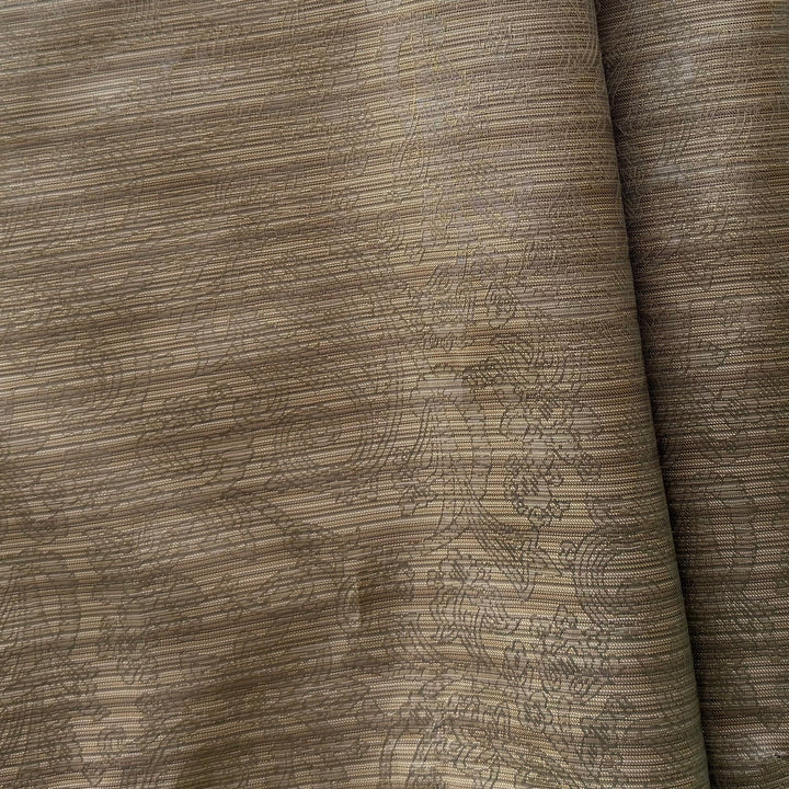 Lighter-Weight Paisley Ghost Striped Rayon & Cotton Lining