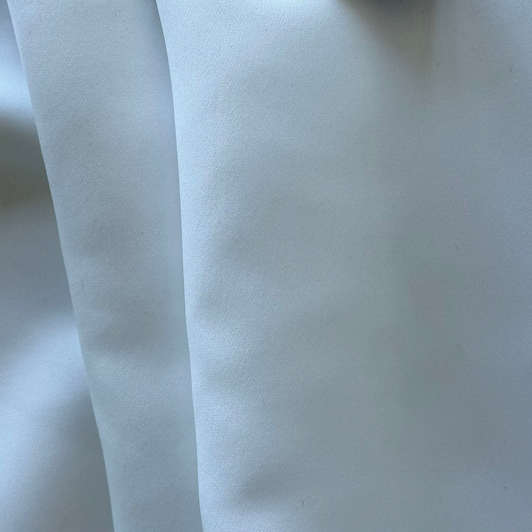 Bridal Bright White Delustered Polyester Duchess Satin