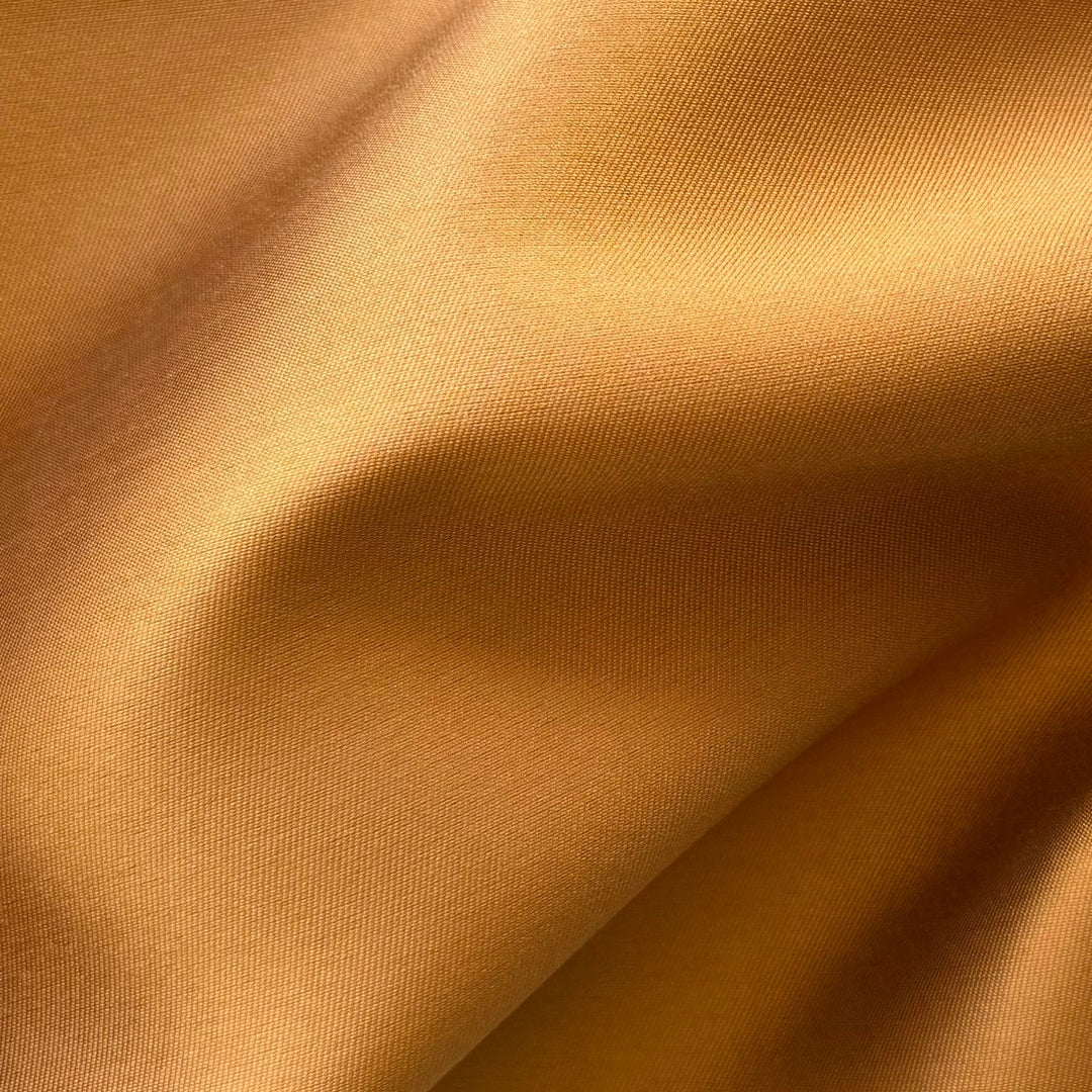 Crème Caramel Crisp Polyester Mikado Twill