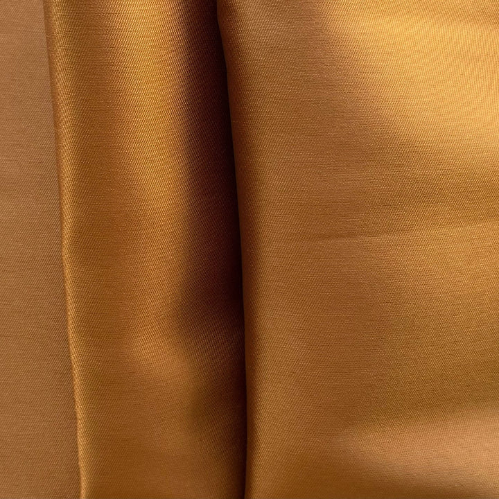 Crème Caramel Crisp Polyester Mikado Twill