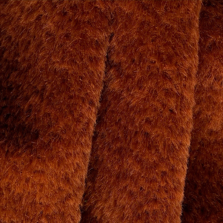 Etro Mid-Weight Rusted Cinnamon Alpaca & Wool Coating (Made in Italy)