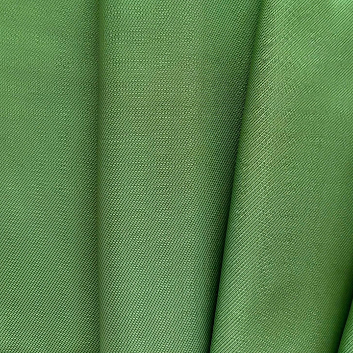 Grass Green Cupro Rayon Bemberg Twill Lining (Made in Italy)