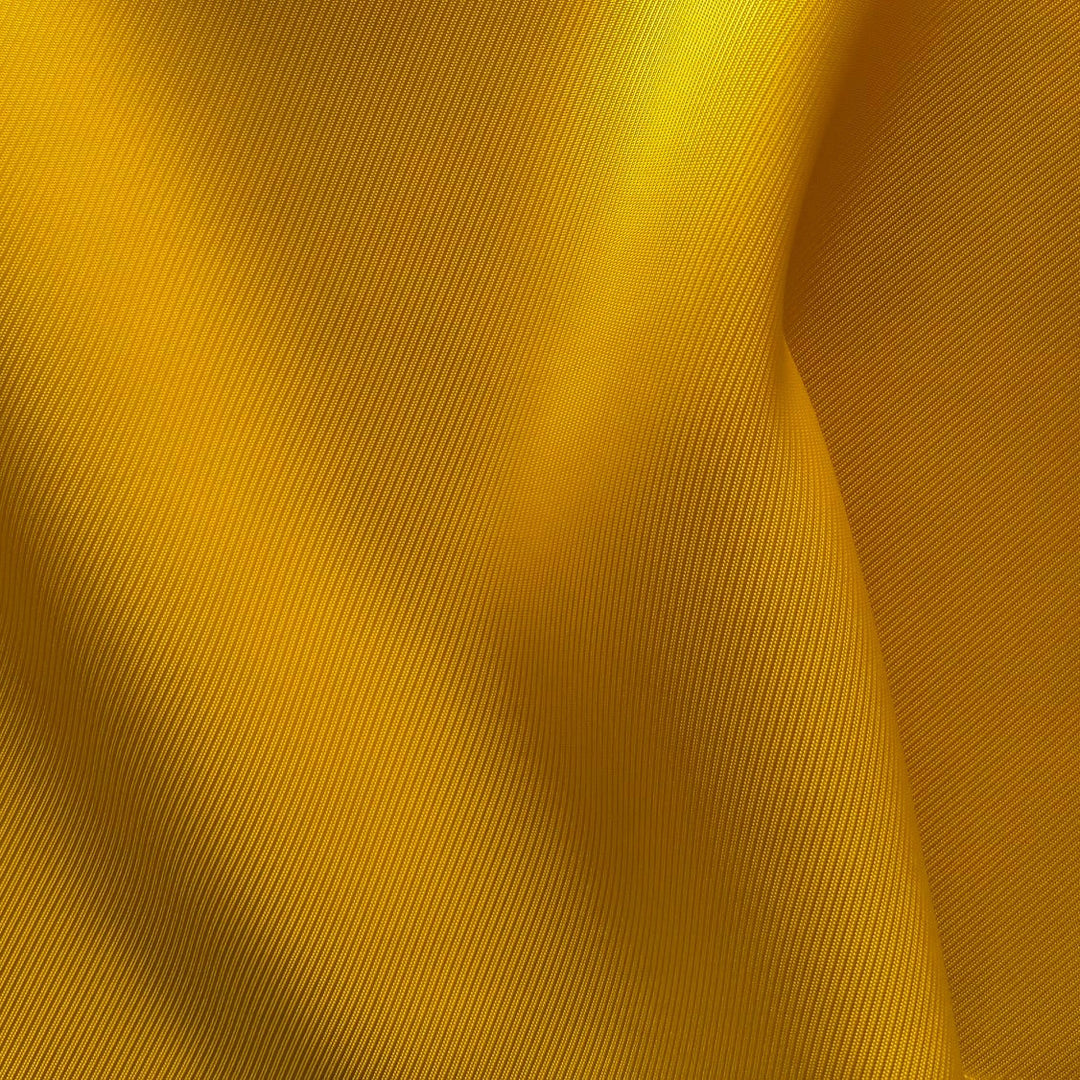 Big Bird Yellow Cupro Rayon Bemberg Twill Lining (Made in Italy)