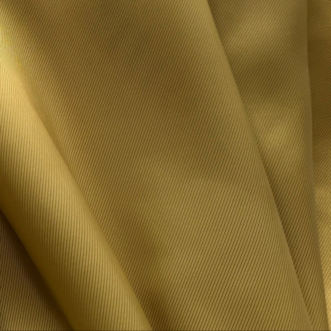 Old Gold Cupro Rayon Bemberg Twill Lining (Made in Italy)