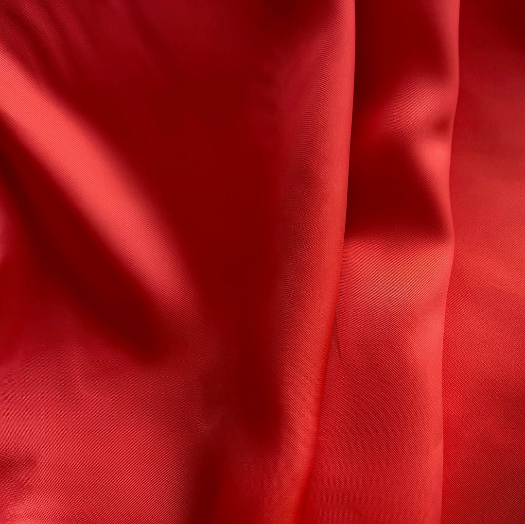 Fresh Orange Cupro Rayon Bemberg Twill Lining (Made in Italy)