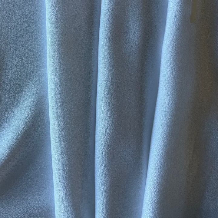 Marshmallow White Polyester Crepe Back Satin (Made in Japan)