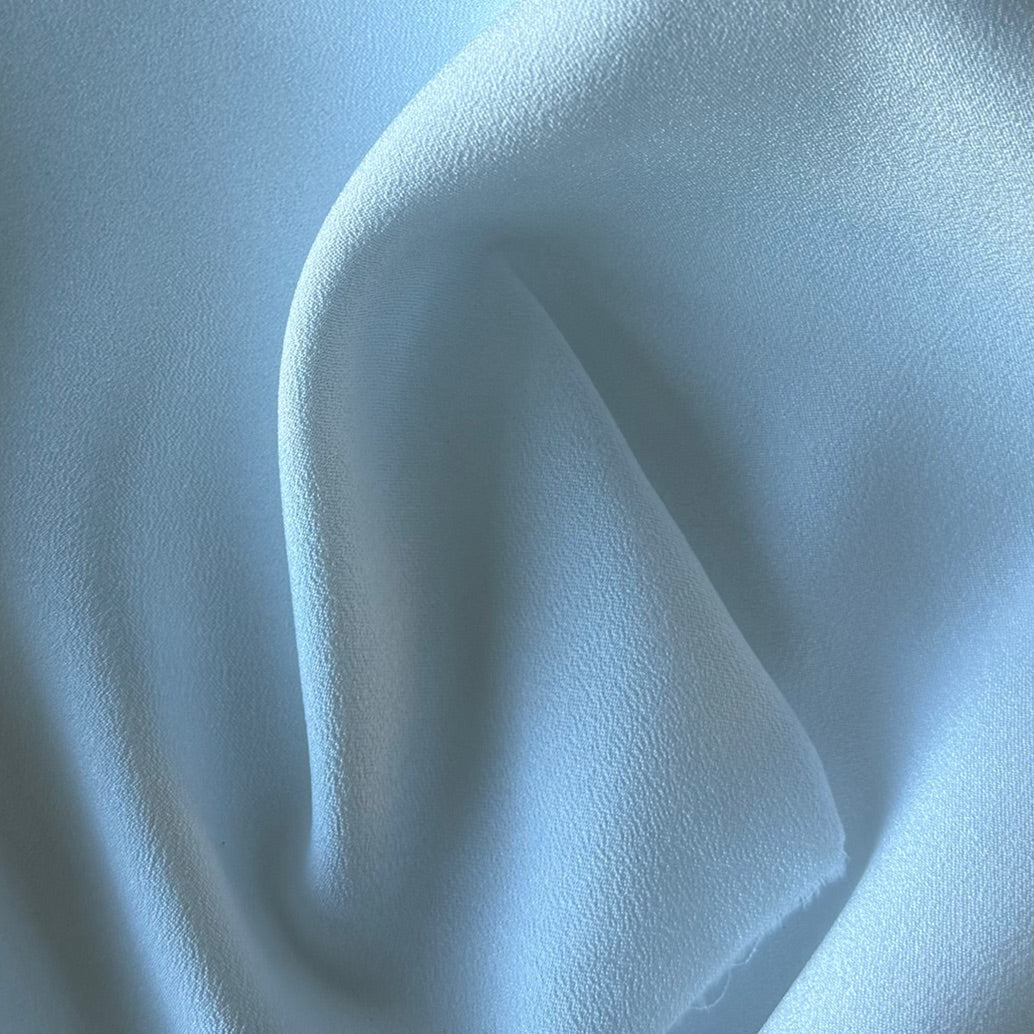 Marshmallow White Polyester Crepe Back Satin (Made in Japan)